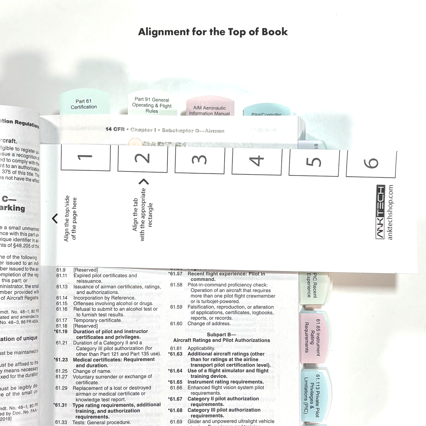 DIY Kit 2026 ASA FAR/AIM Book + 50 Tabs for Commercial Rating - Commercial Kit